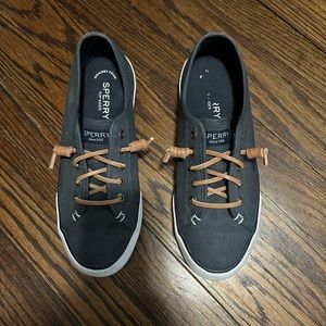 Sperry Top-sider navy blue shoes, size 6.5